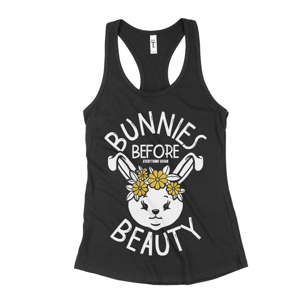 Bunnies Before Beauty Womens Tank Top