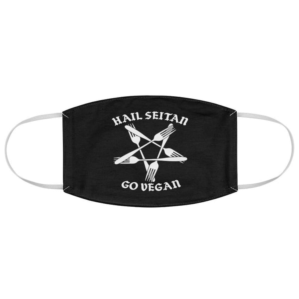 Hail Seitan Go Vegan Face Mask