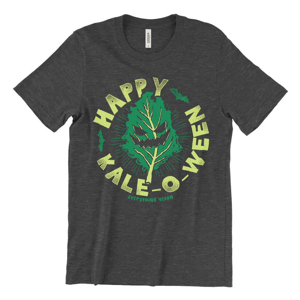 Happy Kaleoween Vegan Halloween T Shirt