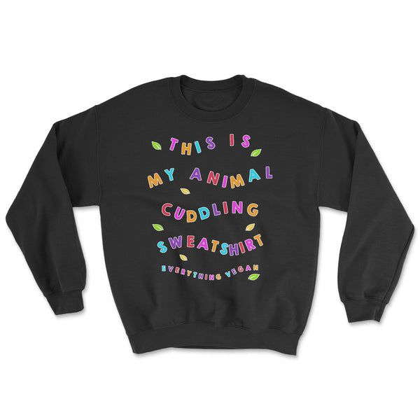 Animal Cuddling Sweatshirt