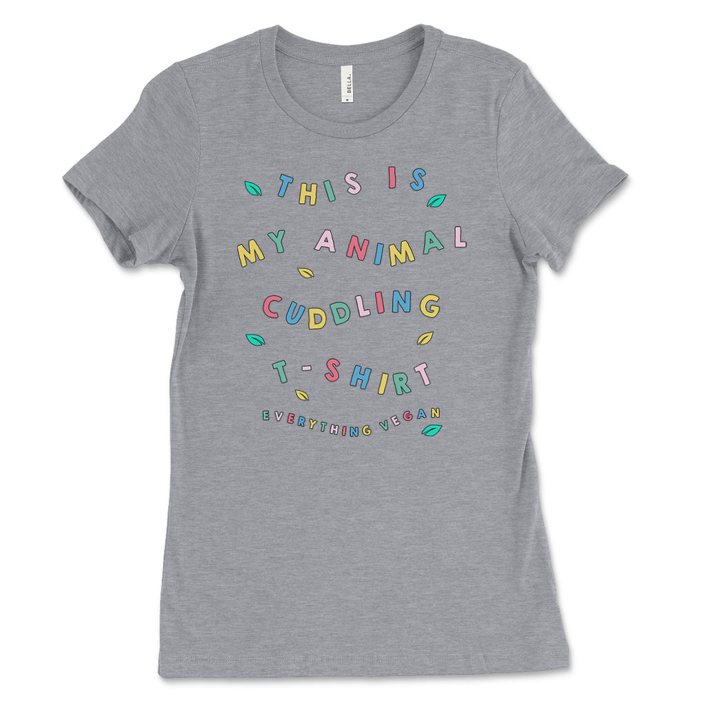 Animal Cuddling Women's T Shirt