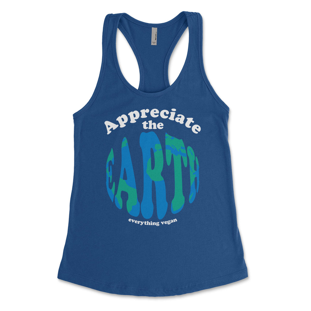 Appreciate The Earth Womens Tank Tops