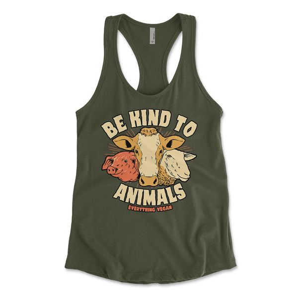 Be Kind To Animals Women's Tank Tops