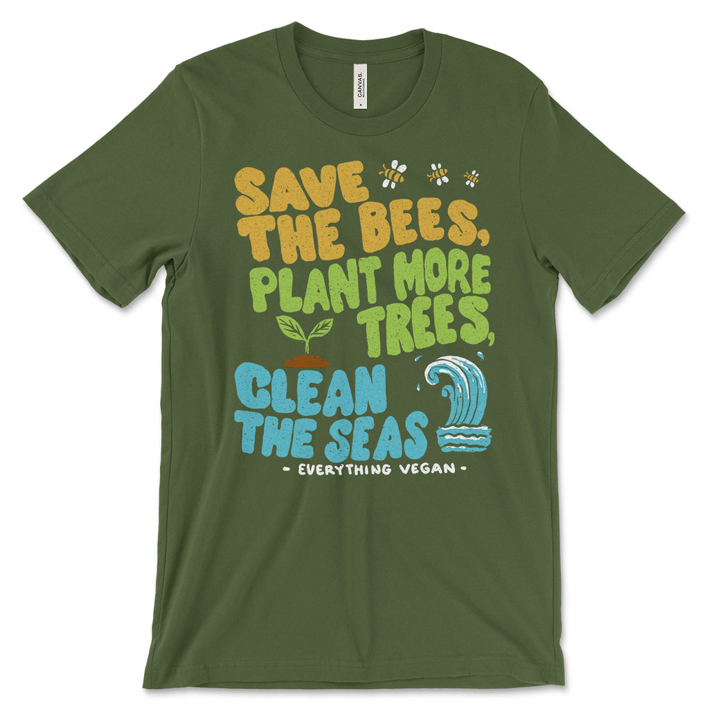 Bees Trees Seas T Shirt