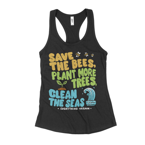 Bees Trees Seas Women's Tank Top