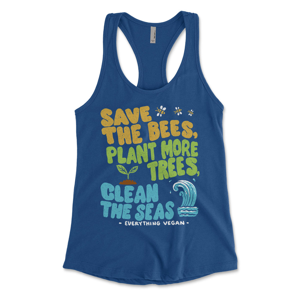 Bees Trees Seas Women's Tank Tops
