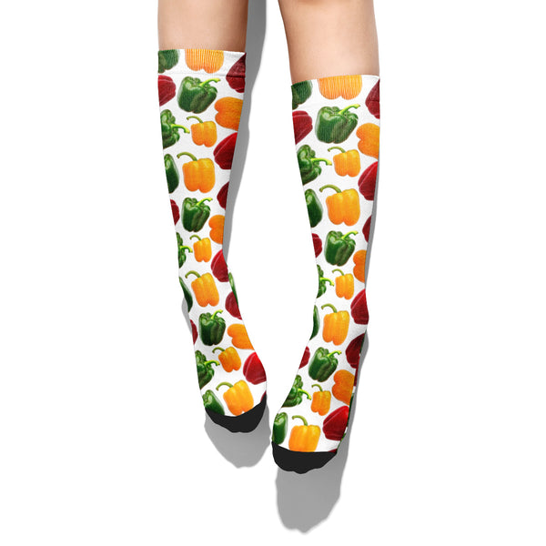 Bell Pepper Calf Socks