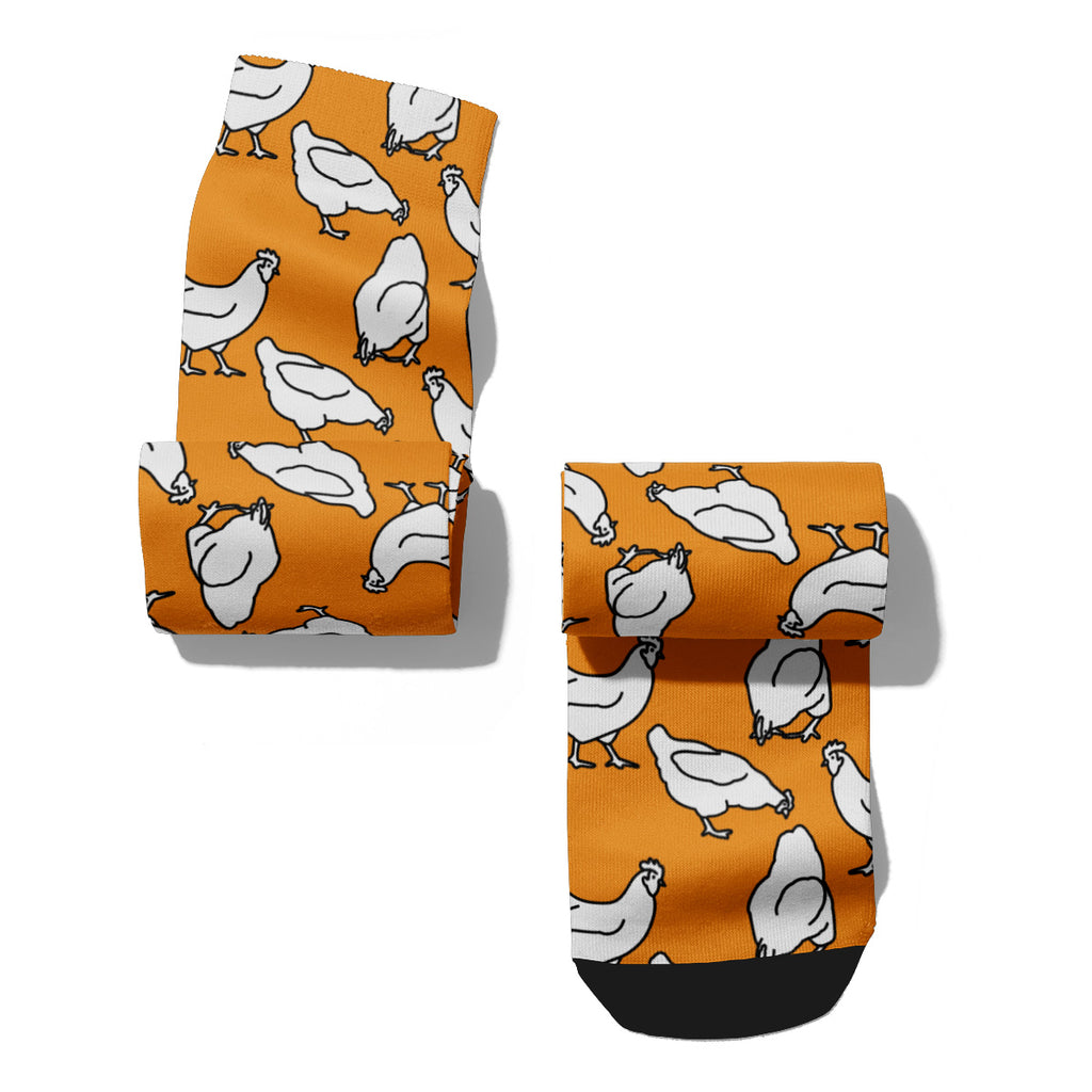 Chicken Crew Socks