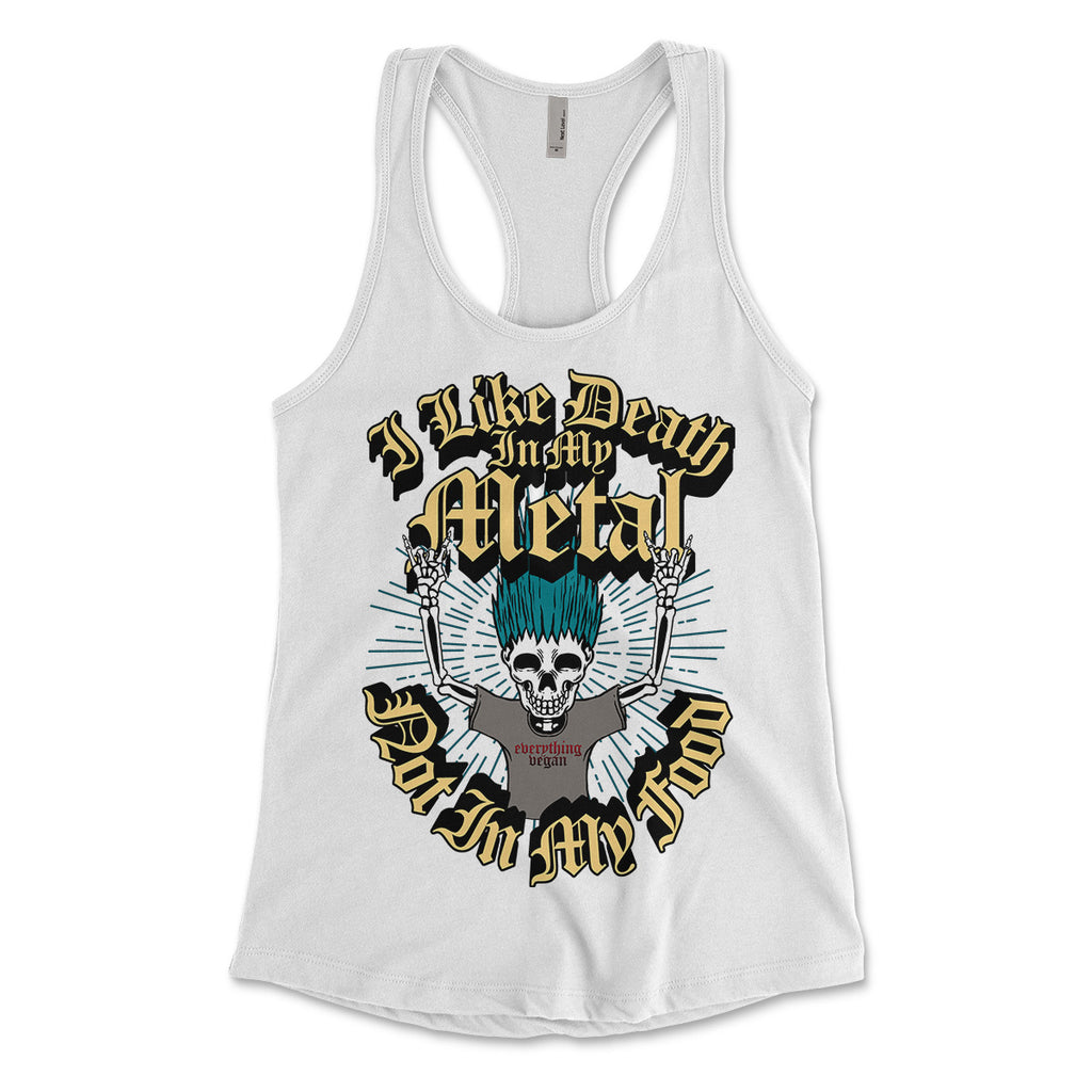 Death Metal Womens Tank Tops