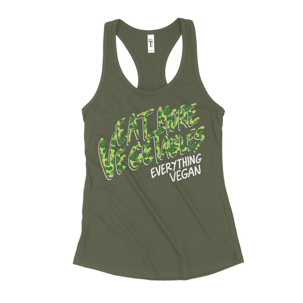 Eat More Vegetables Women's Tank Top