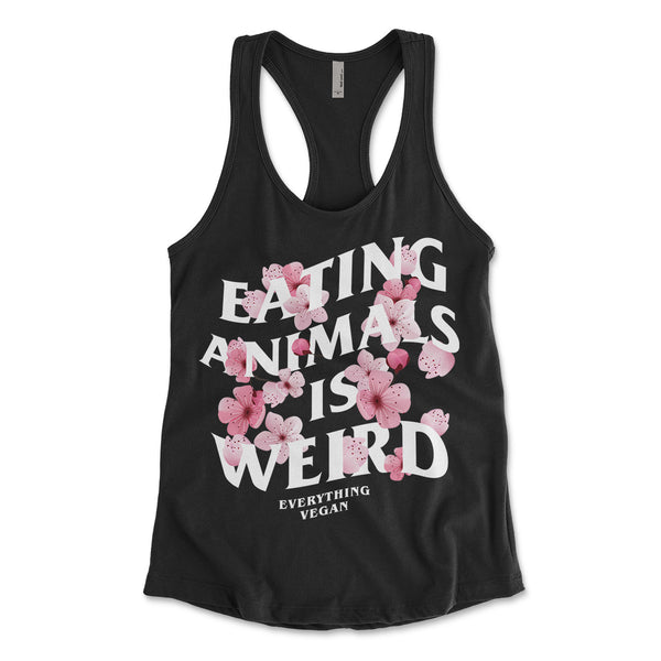 Eating Animals Is Weird Women's Tank