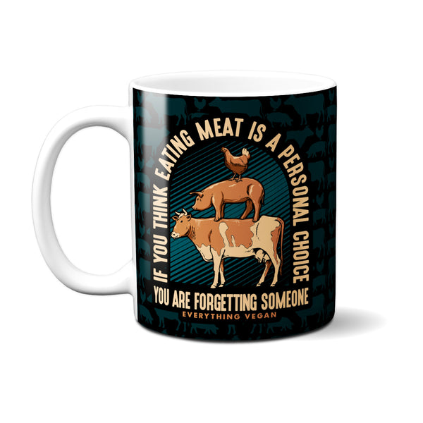 Eating Meat Personal Choice Mug