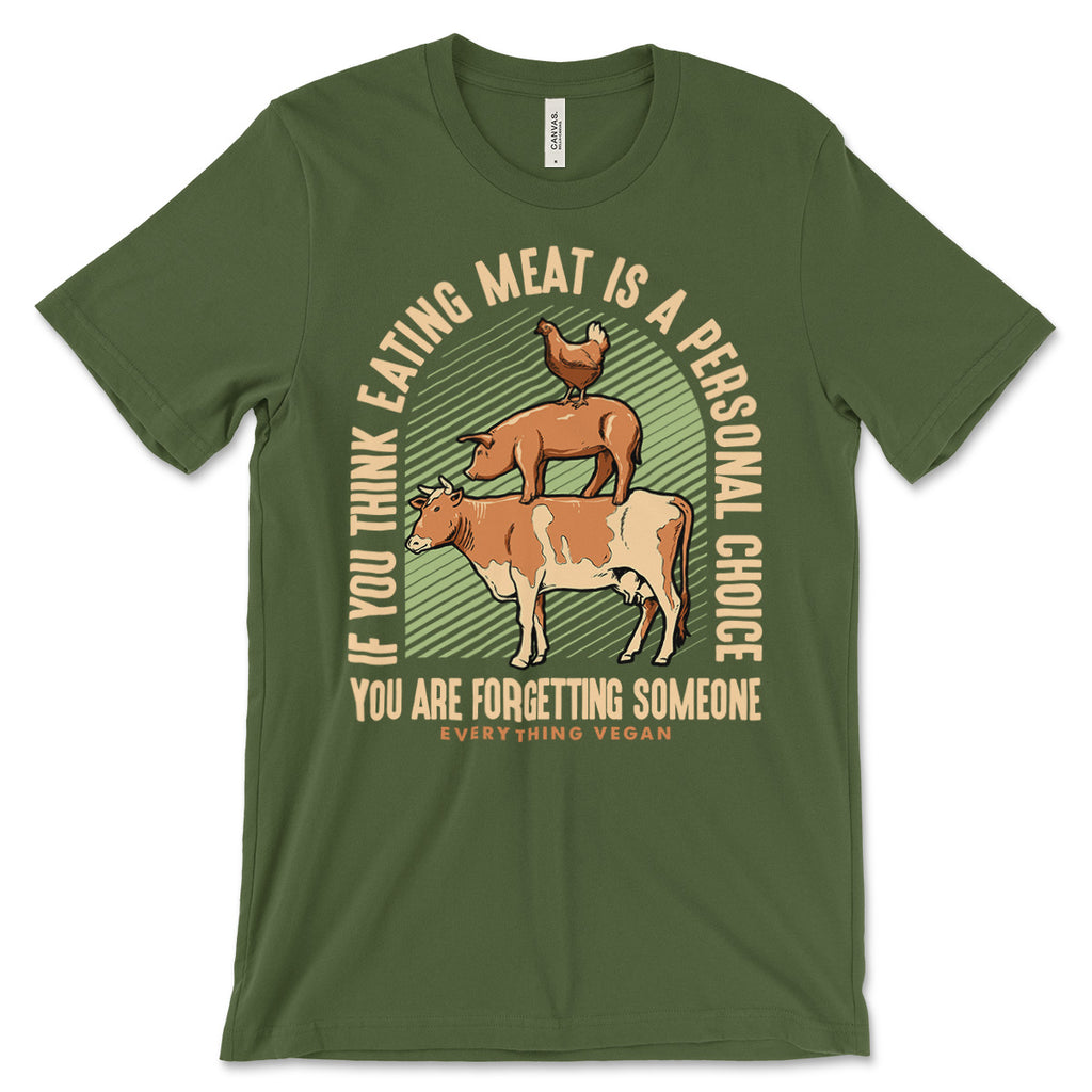 Eating Meat Personal Choice T Shirt