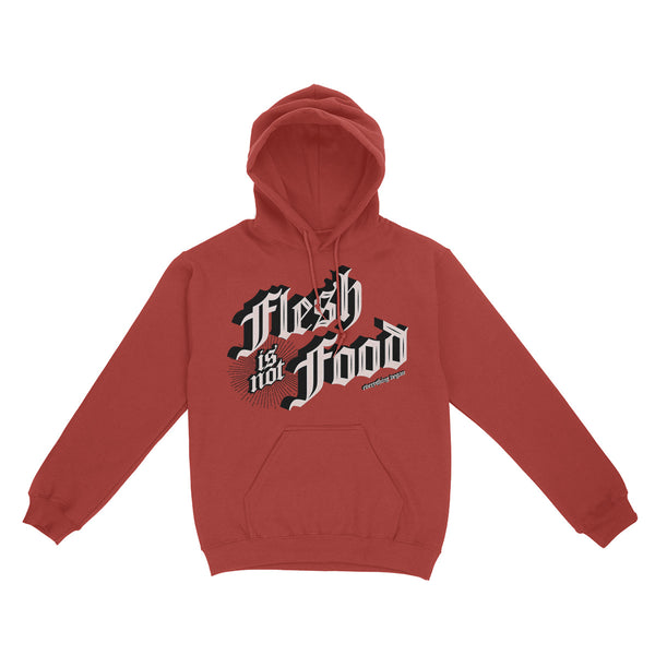 Flesh Is Not Food Hoodies