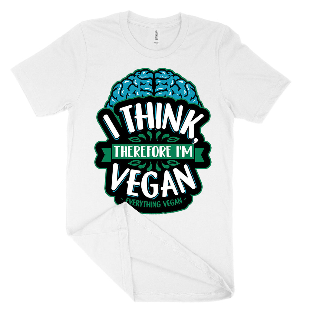I Think Therefore I'm Vegan Shirts