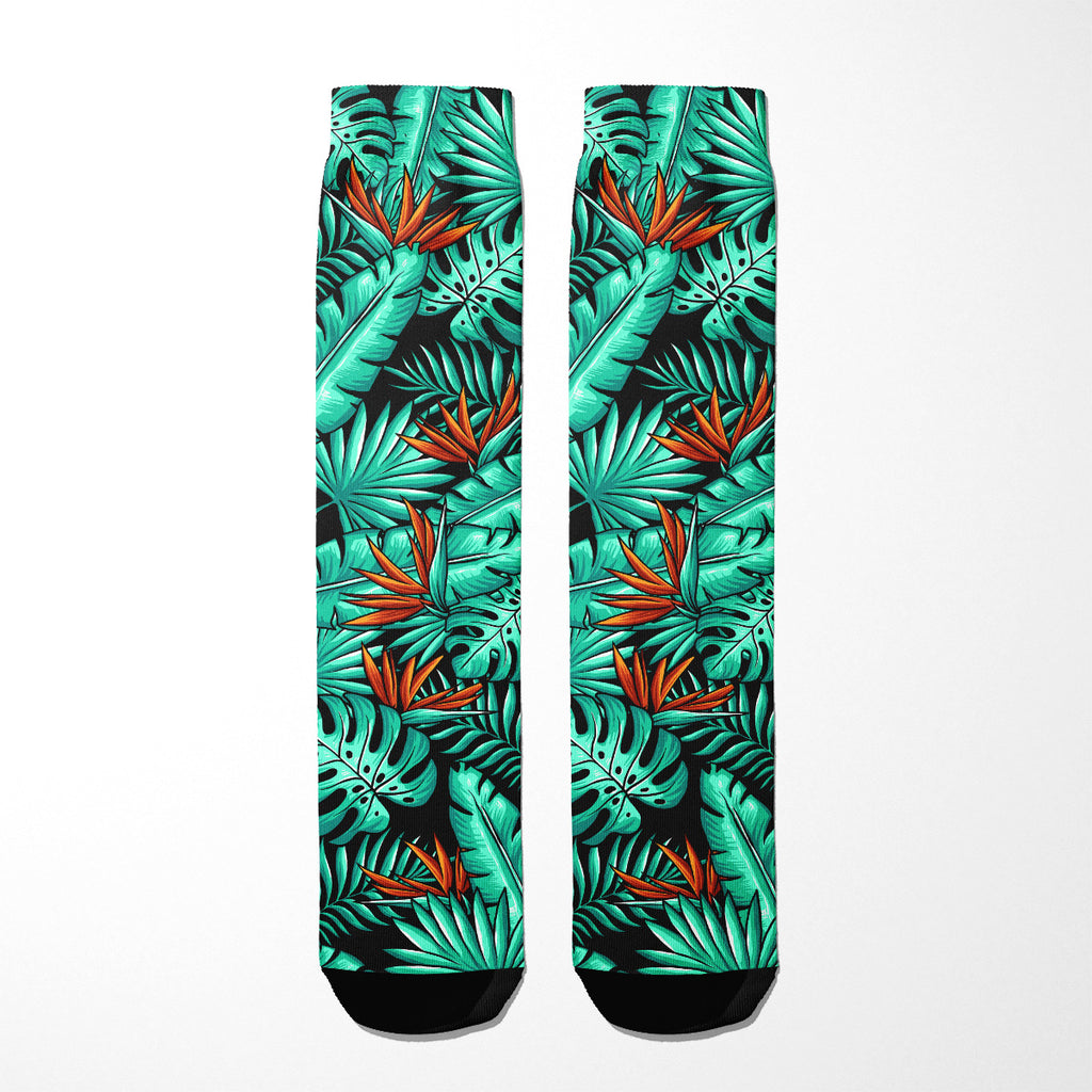 Leaf Pattern Socks