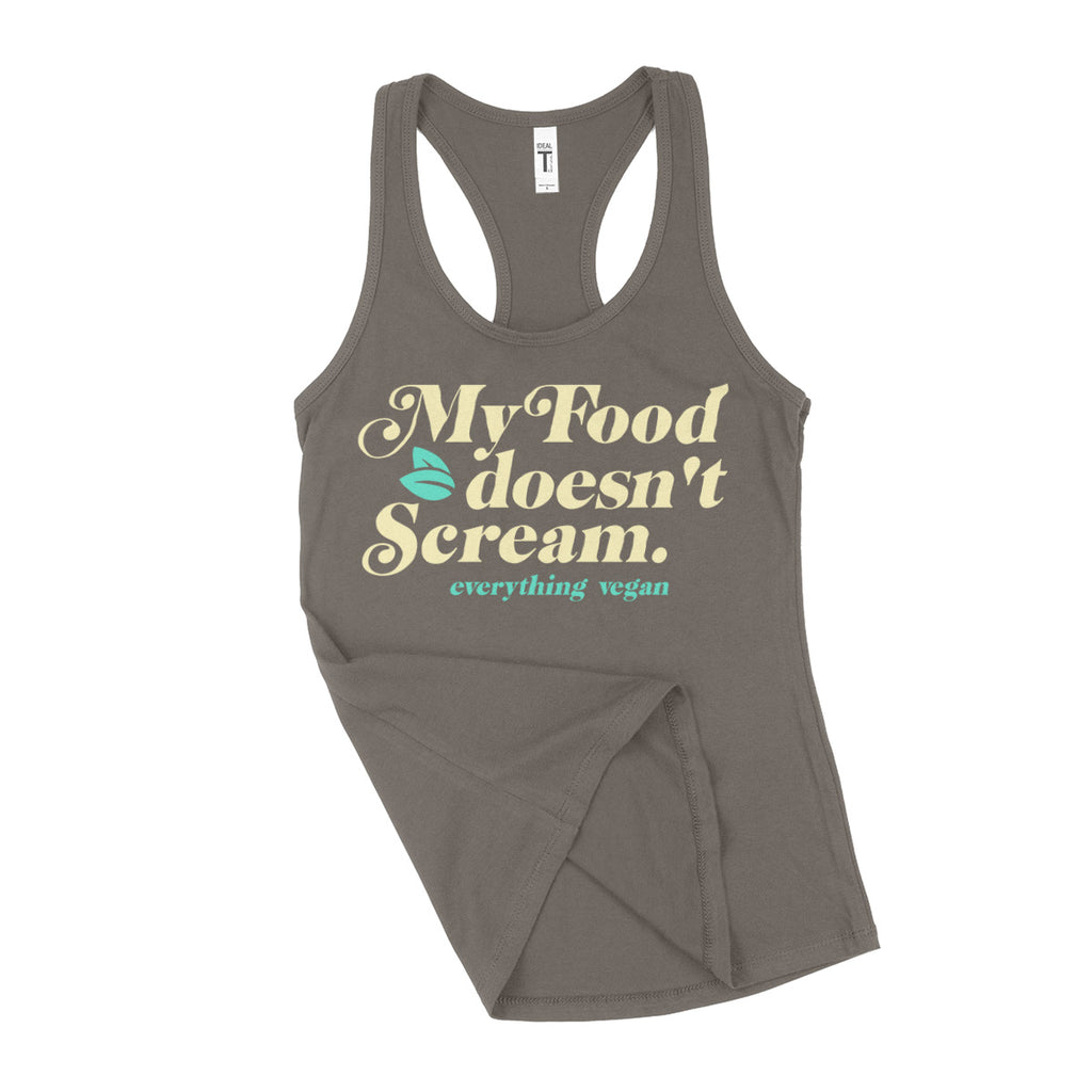 My Food Doesn't Scream Tank Tops