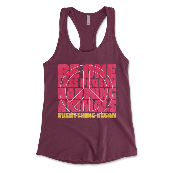 One Less Person Womens Tank Tops