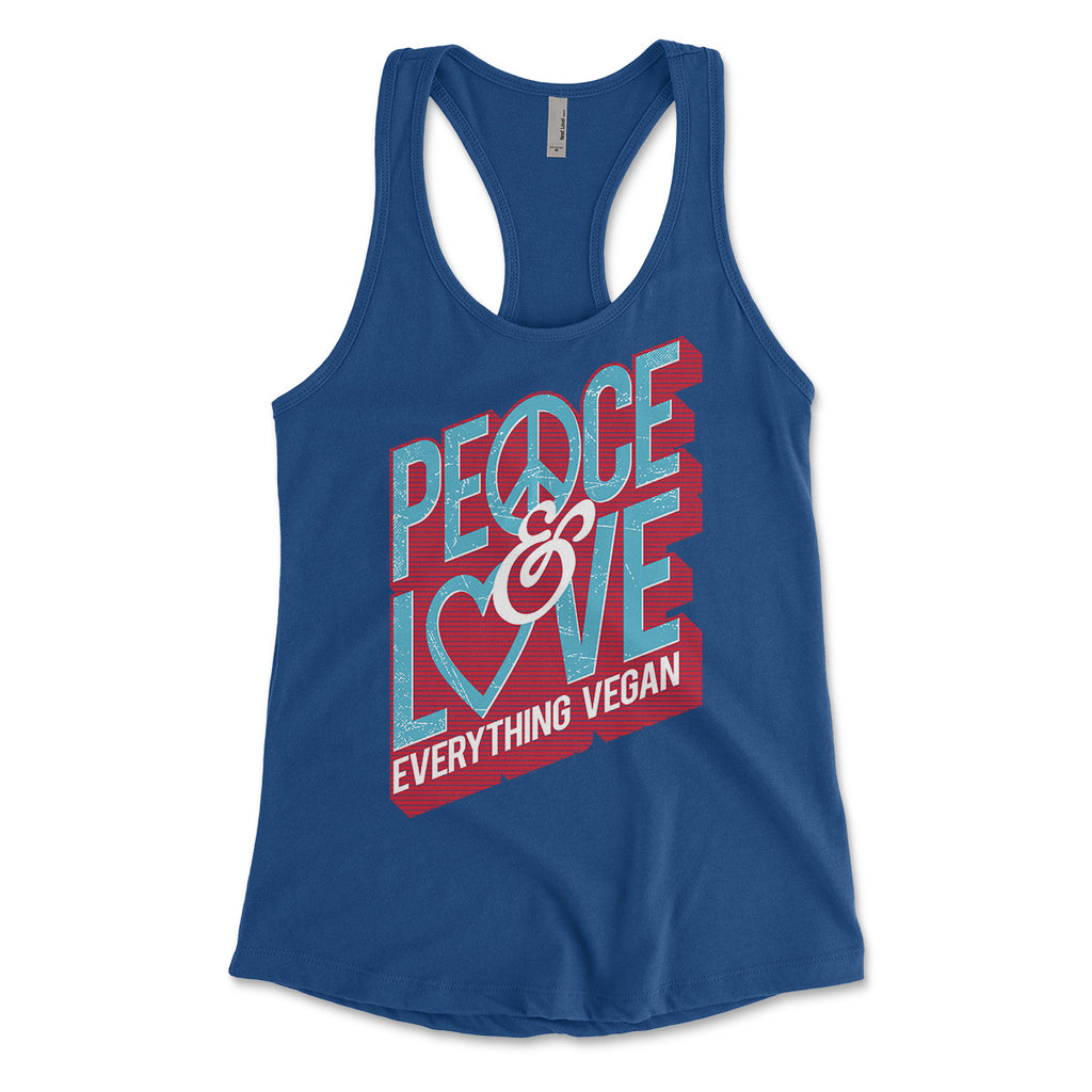 Peace & Love Women's Tank Top