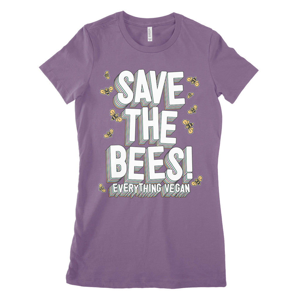 Save The Bees Womens Tee Shirt