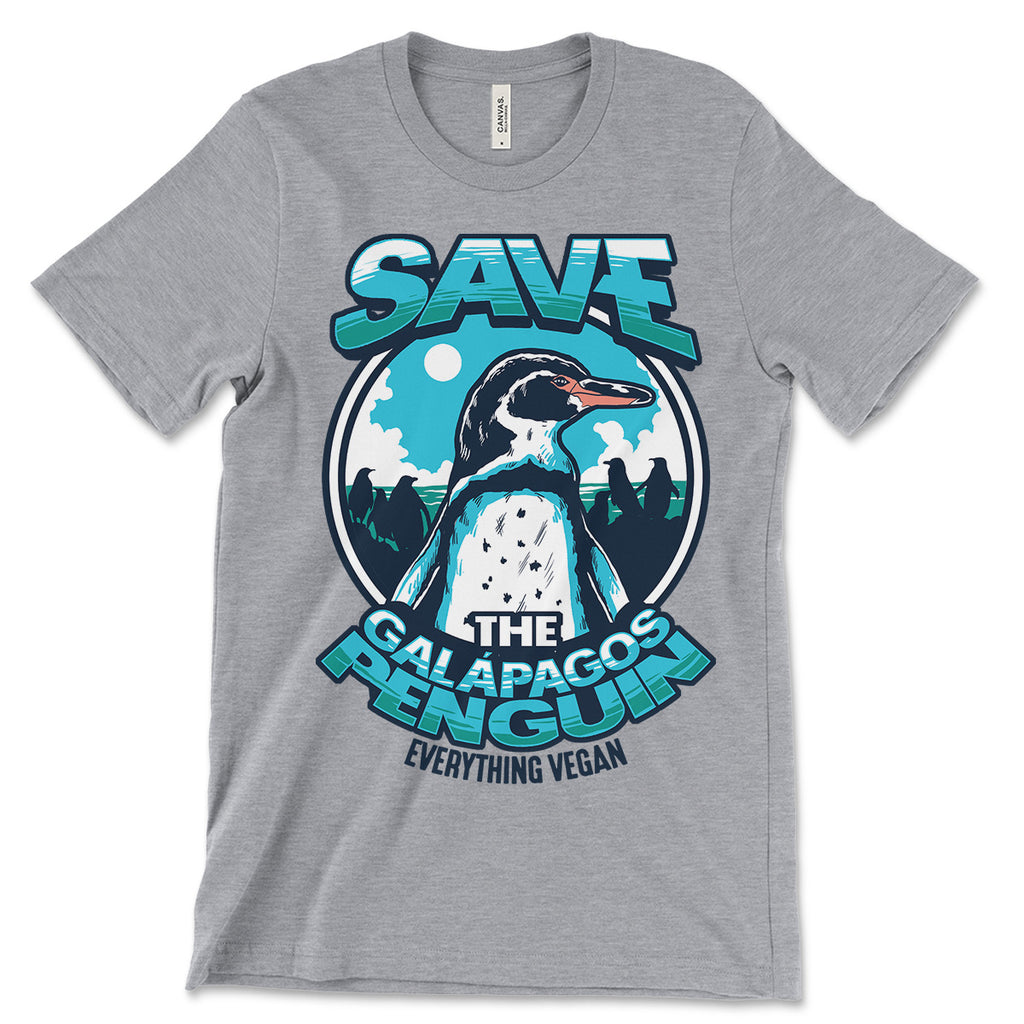 Save The Galapagos Penguin Tee Shirt