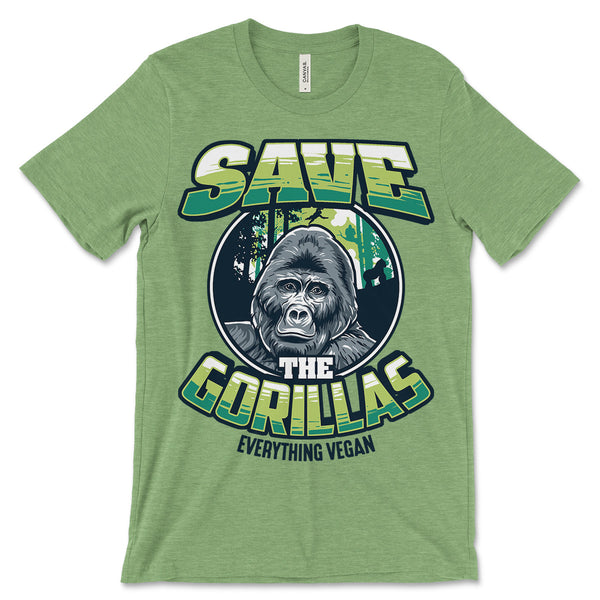 Save The Gorillas T Shirt