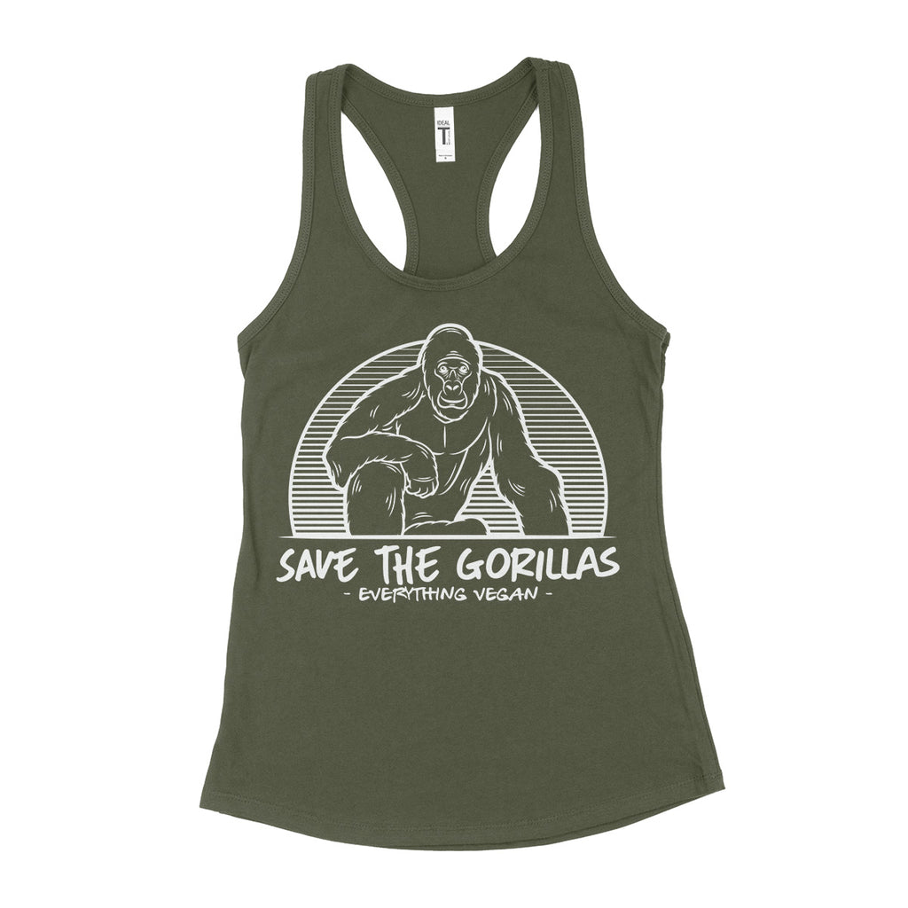 Save The Gorillas Women's Tanks