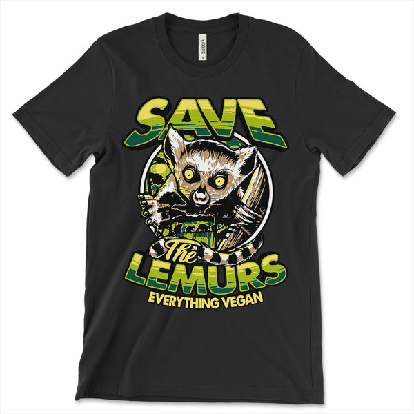 Save The Lemurs Tee Shirt
