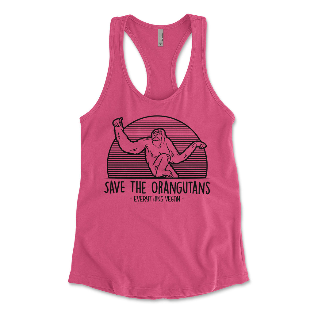 Save The Orangutans Women's Tank Top