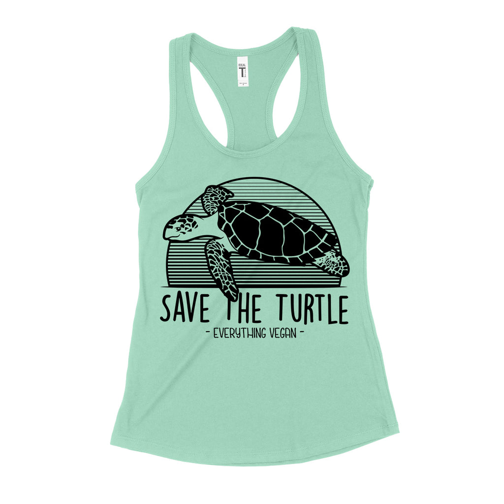 Save The Turtle Women's Tank Tops