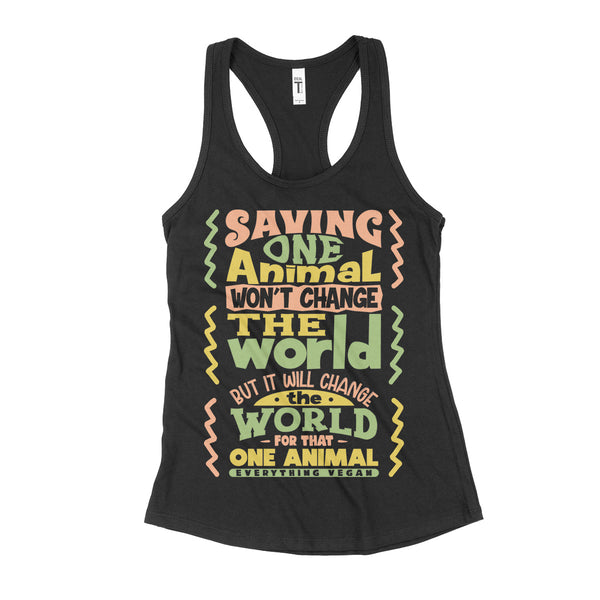 Saving One Animal Women's Tank Top