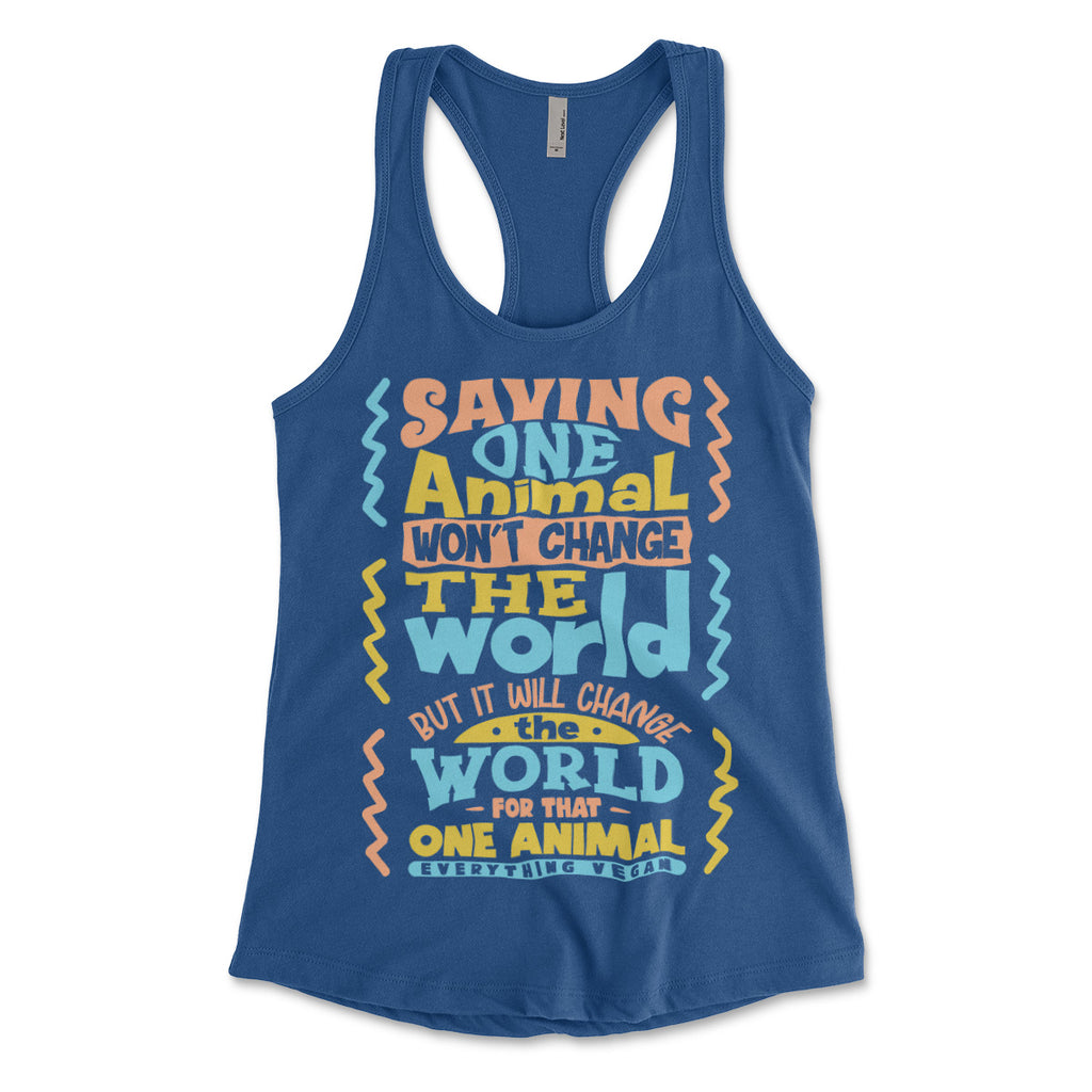 Saving One Animal Women's Tank