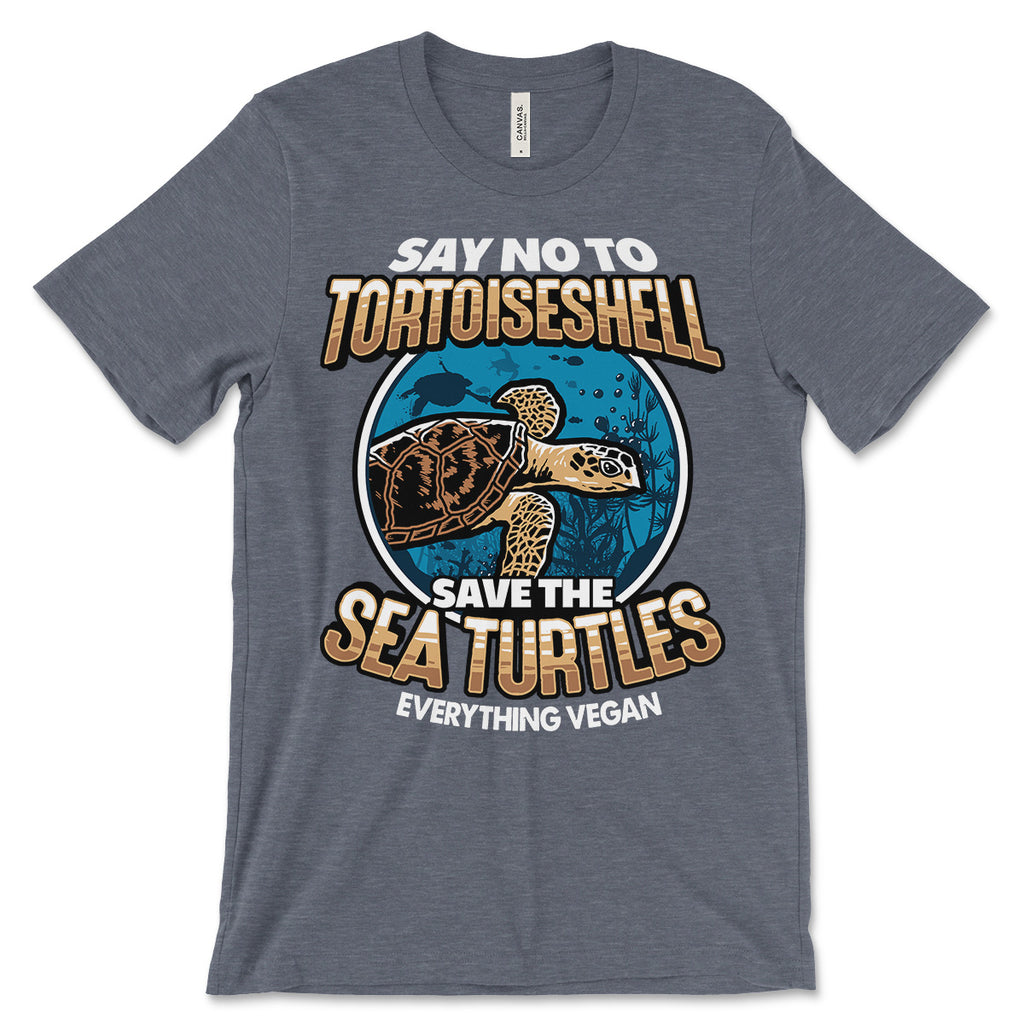 Say No To Tortoiseshell Save The Sea Turtles Shirt