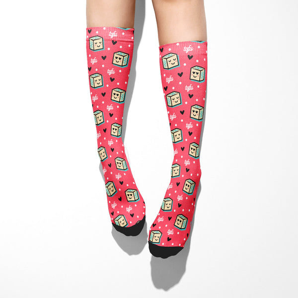 Tofu Love Calf Socks