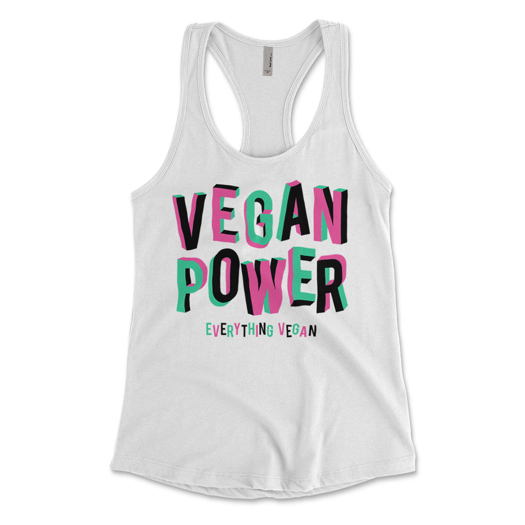 Vegan Power Womens Tank Top
