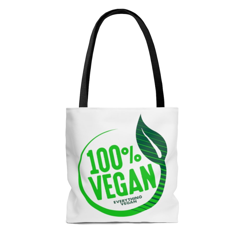 100% Vegan Tote Bag