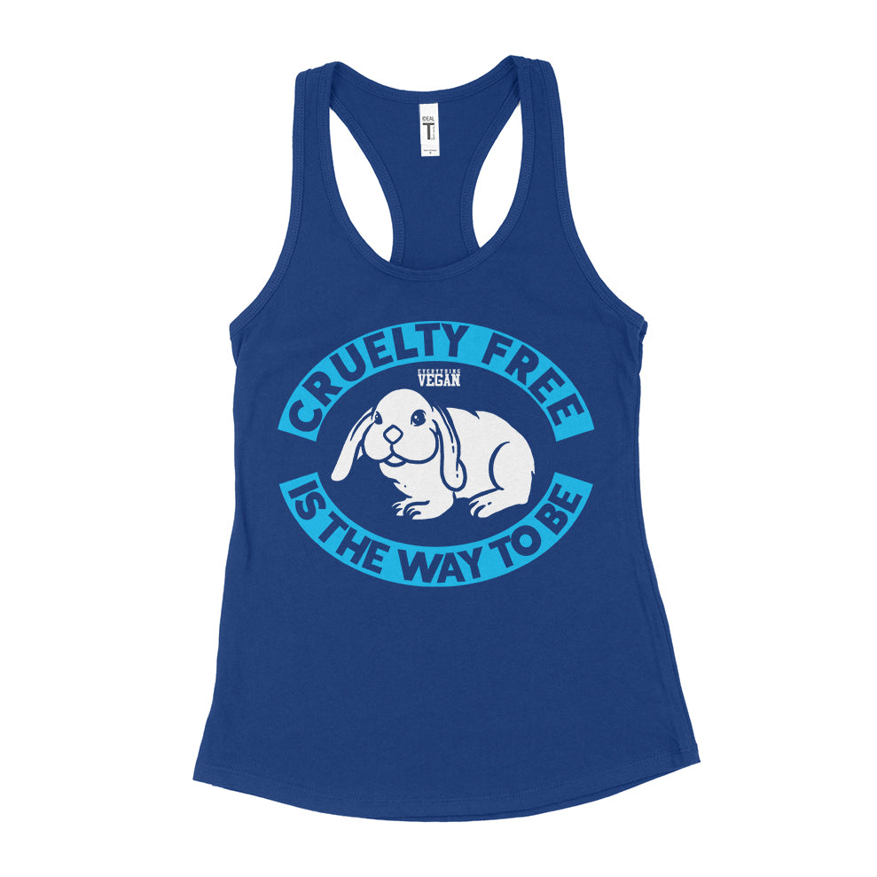 Cruelty Free Is The Way To Be Womens Tank