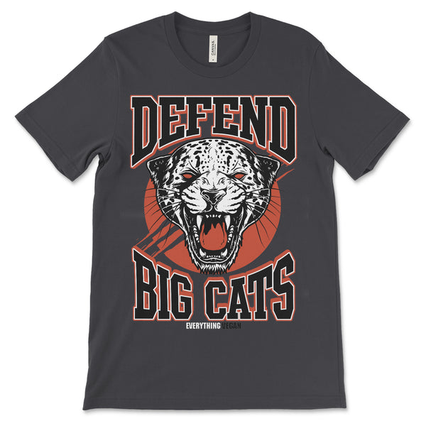 Defend Big Cats Animal Rights Shirt