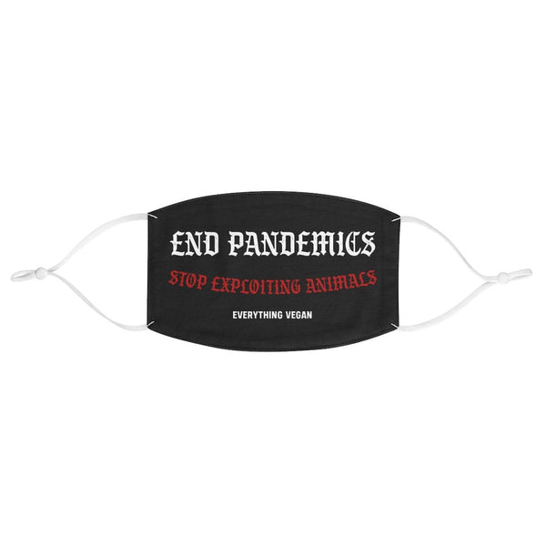 End Pandemics Animal Rights Face Mask
