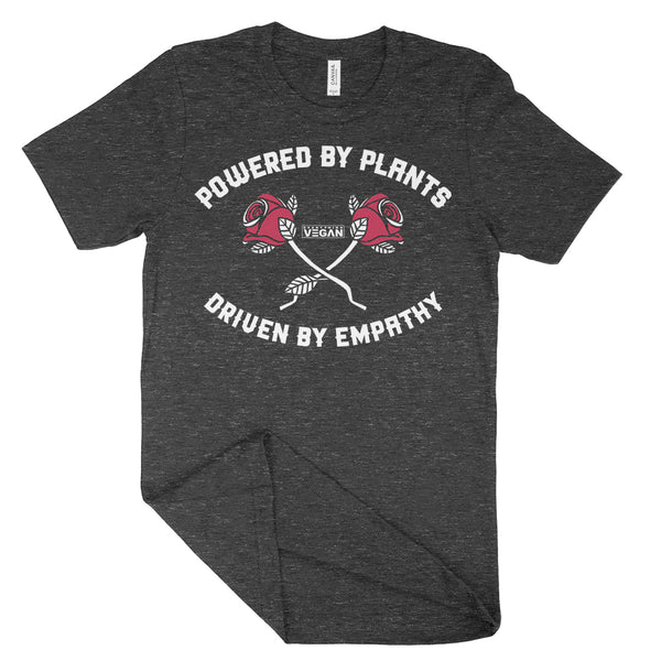 Powered By Plants Driven By Empathy Everything Vegan Shirt