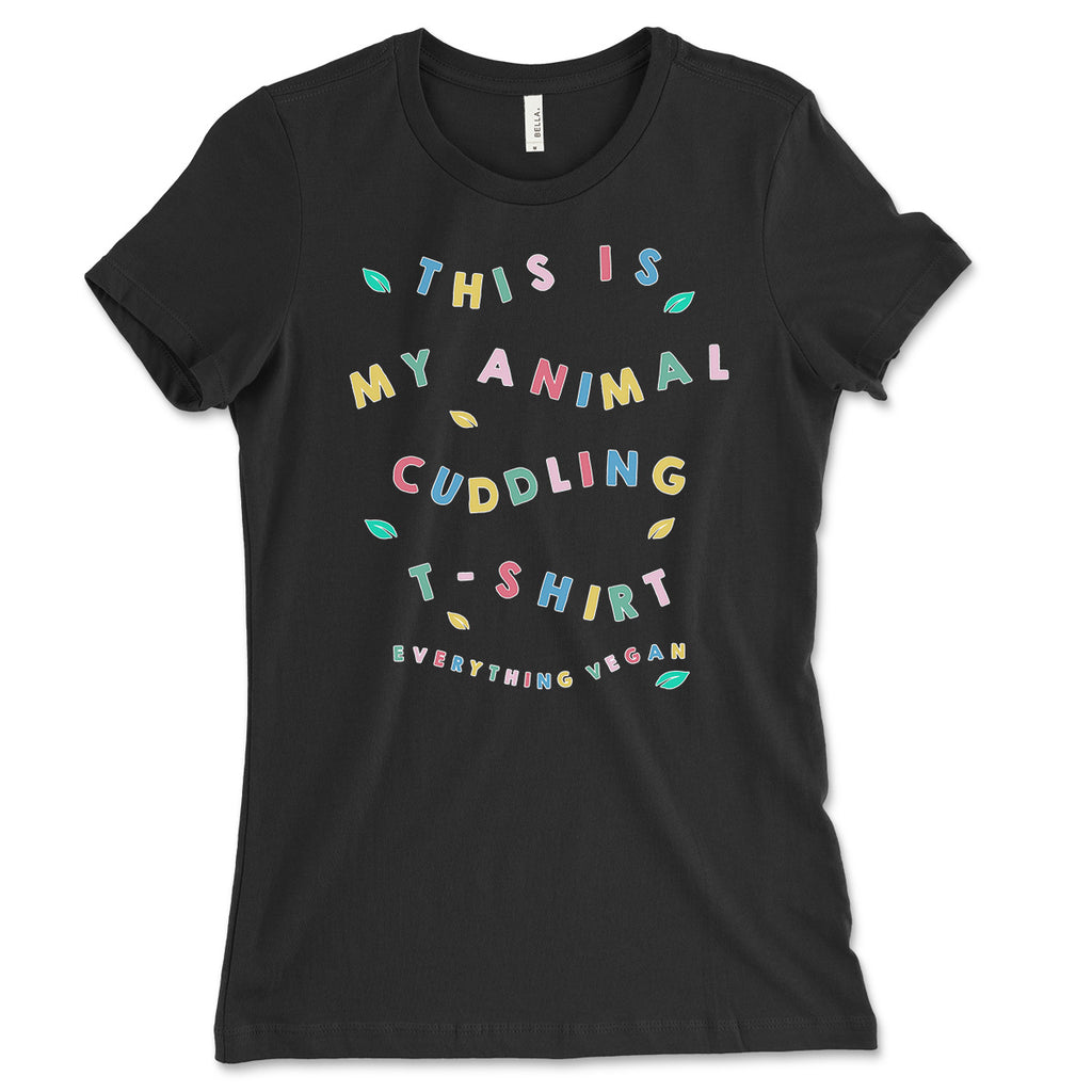 Animal Cuddling Women's Shirt