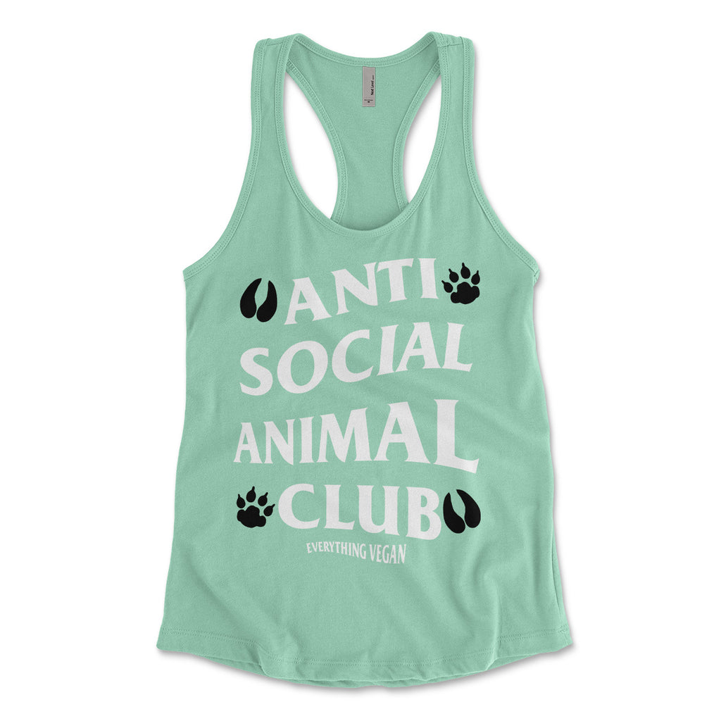 Anti Social Animal Club Womens Tank Top