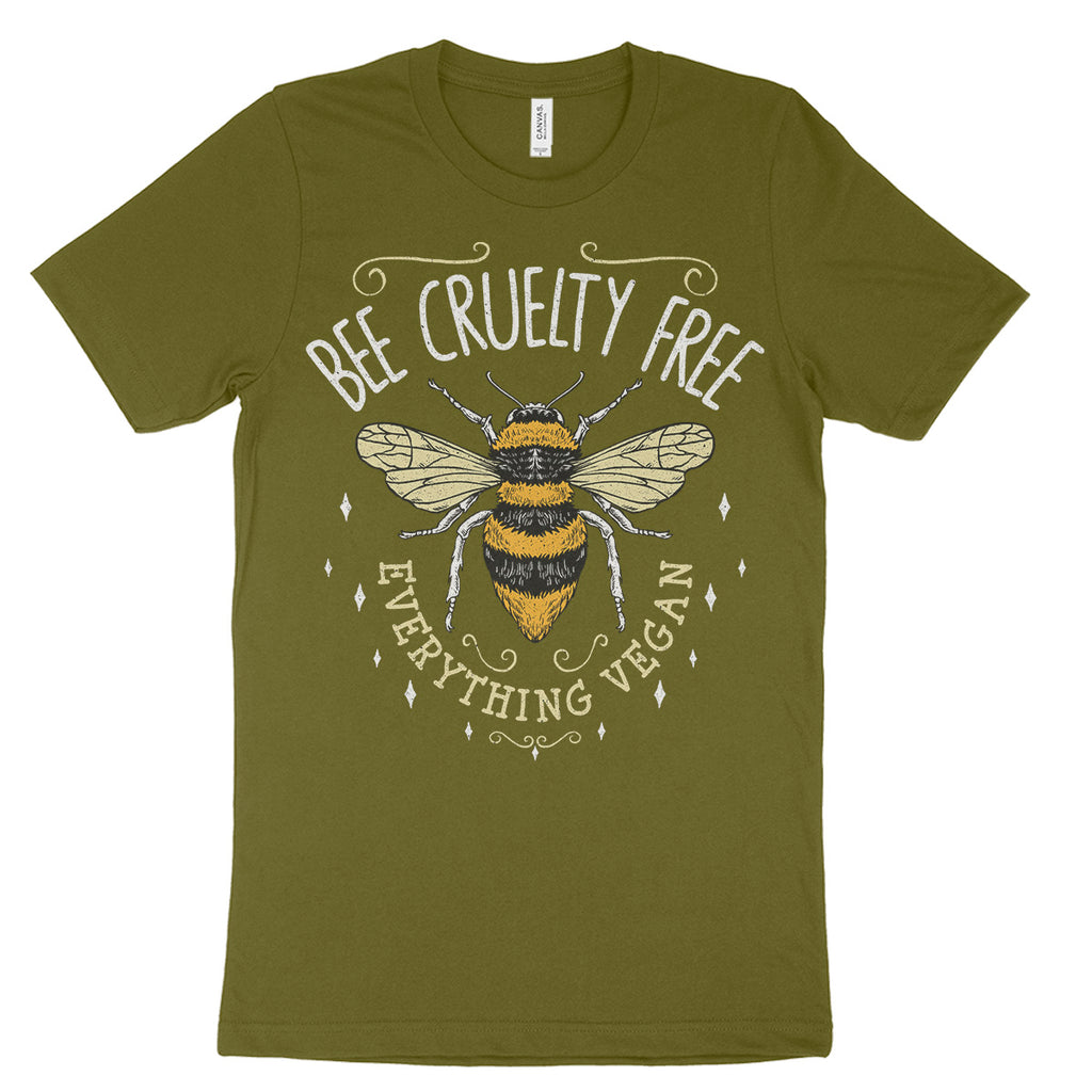 Bee Cruelty Free Tee Shirts