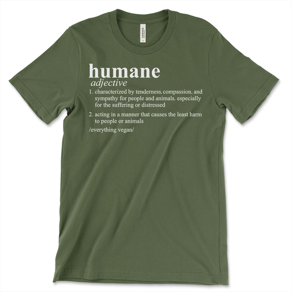 Defining Humane Tee Shirt