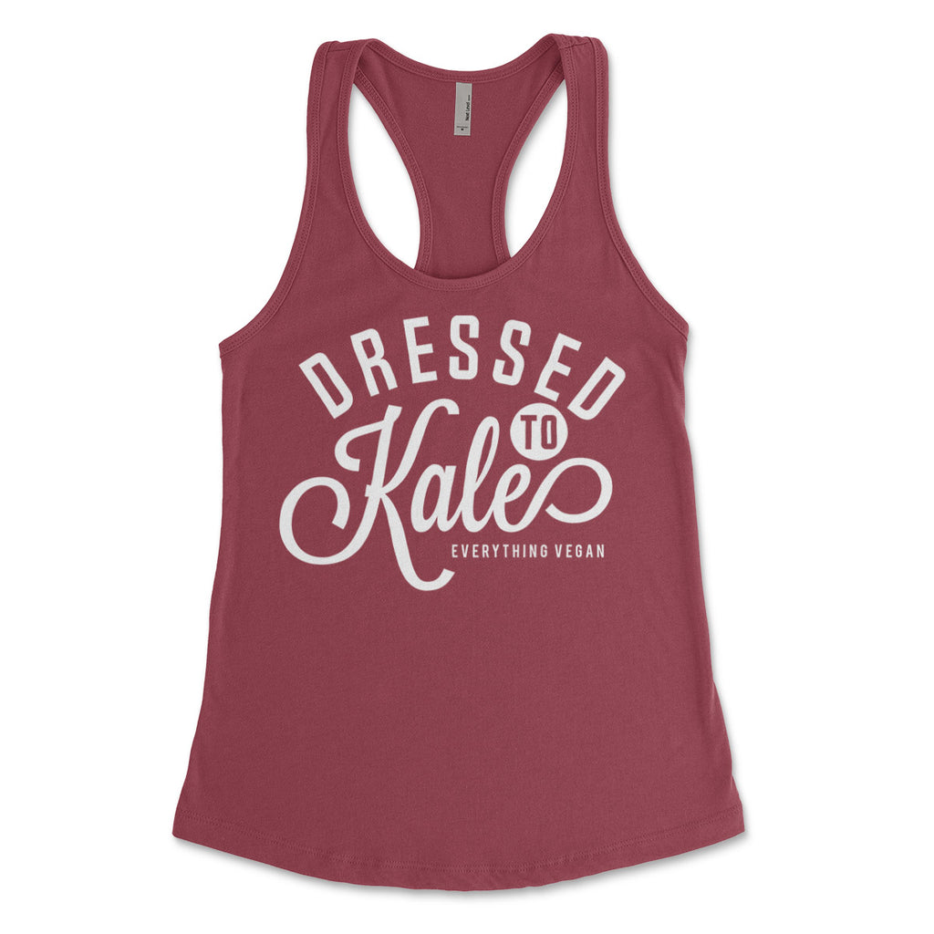 Dressed To Kale Womens Tank Top