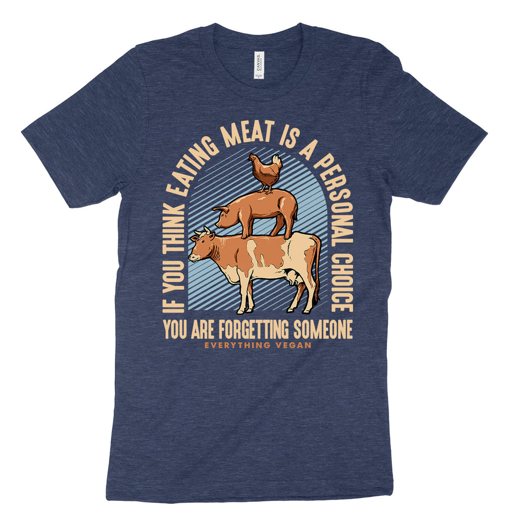 Eating Meat Personal Choice Tee Shirt