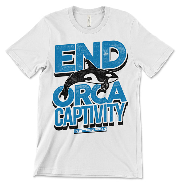 End Orca Captivity T Shirt
