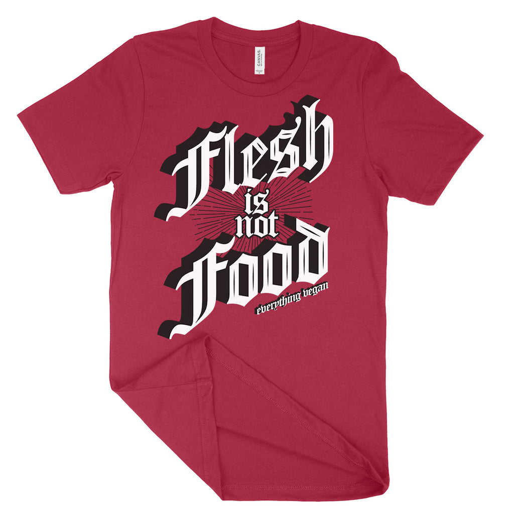 Flesh Not Food Tee Shirt