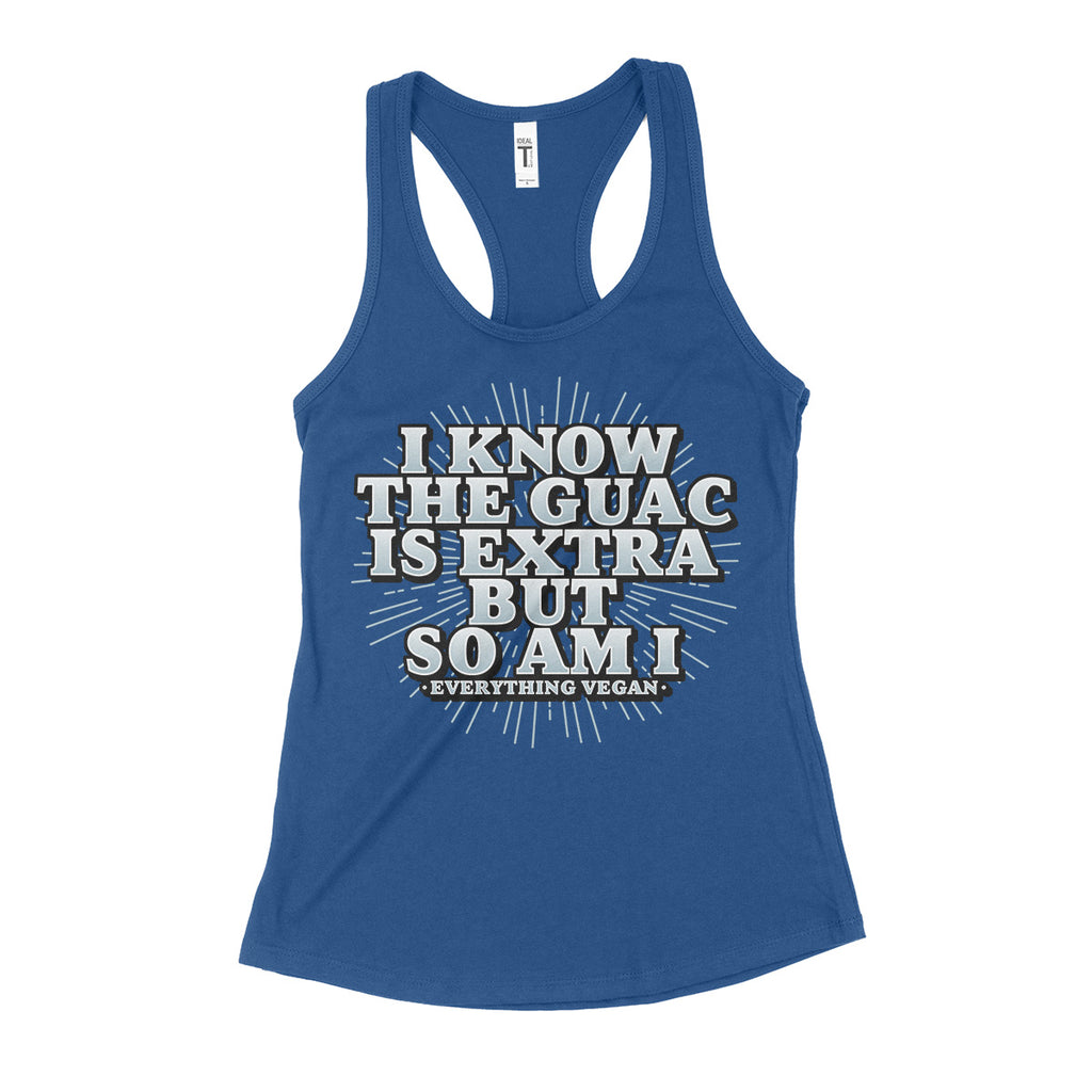 Guac Is Extra Womens Tank Tops