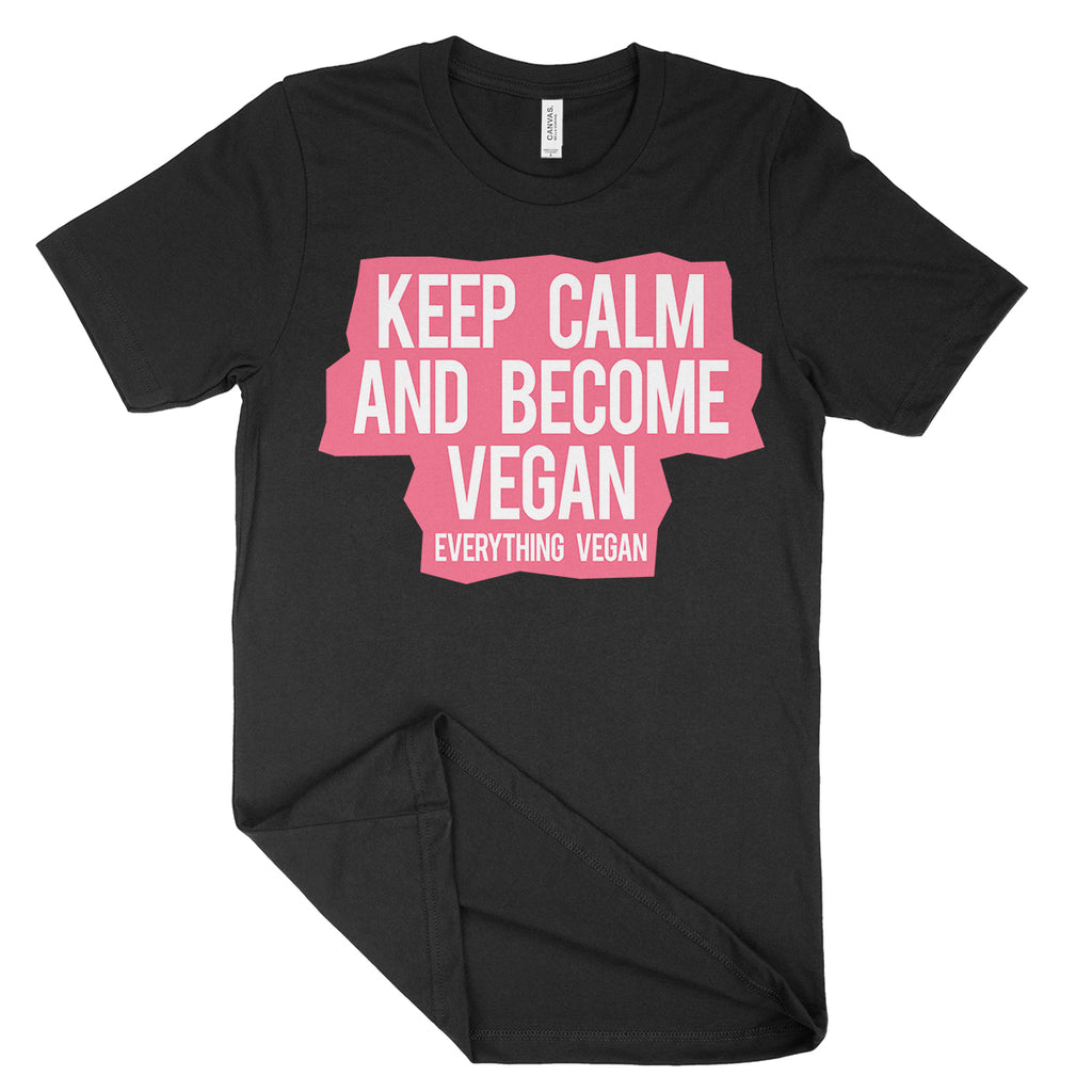 Keep Calm & Become Vegan Shirt